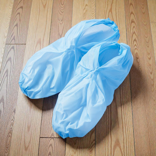 Zense Premium Non-Slip Disposable Shoe Covers (100 Pack)